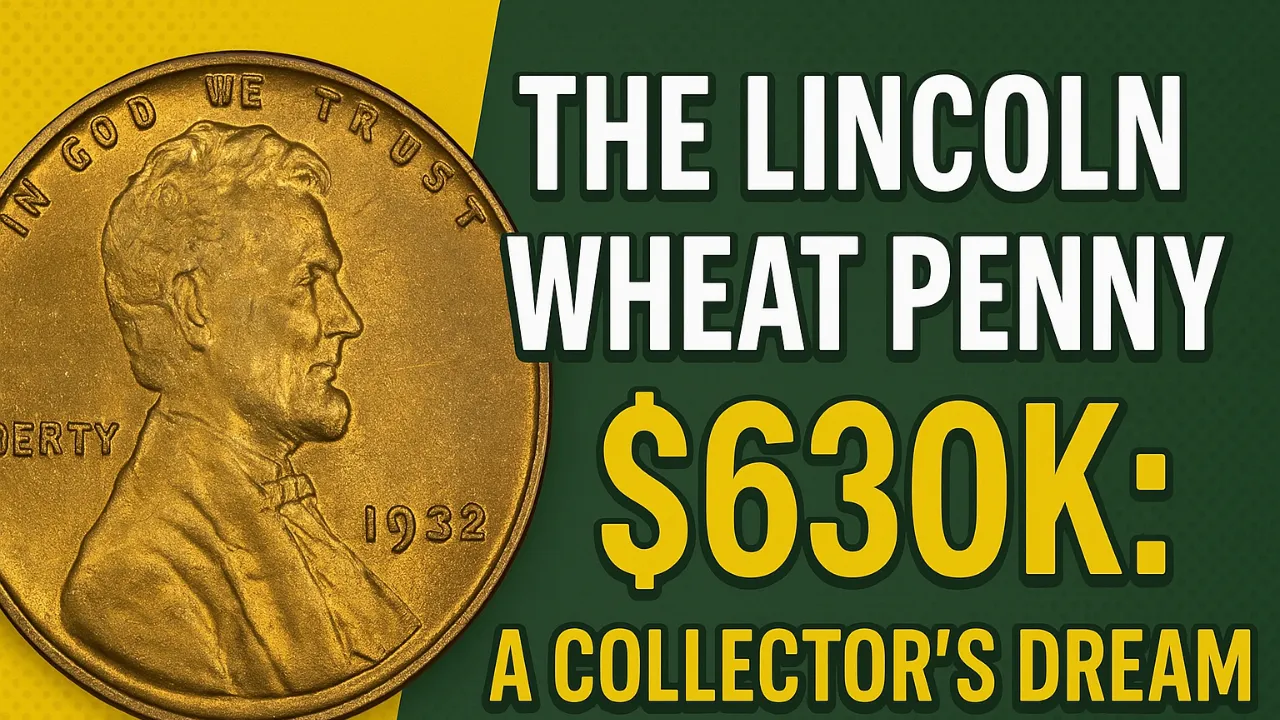 The Lincoln Wheat Penny Valued at $630K: A Collector's Dream