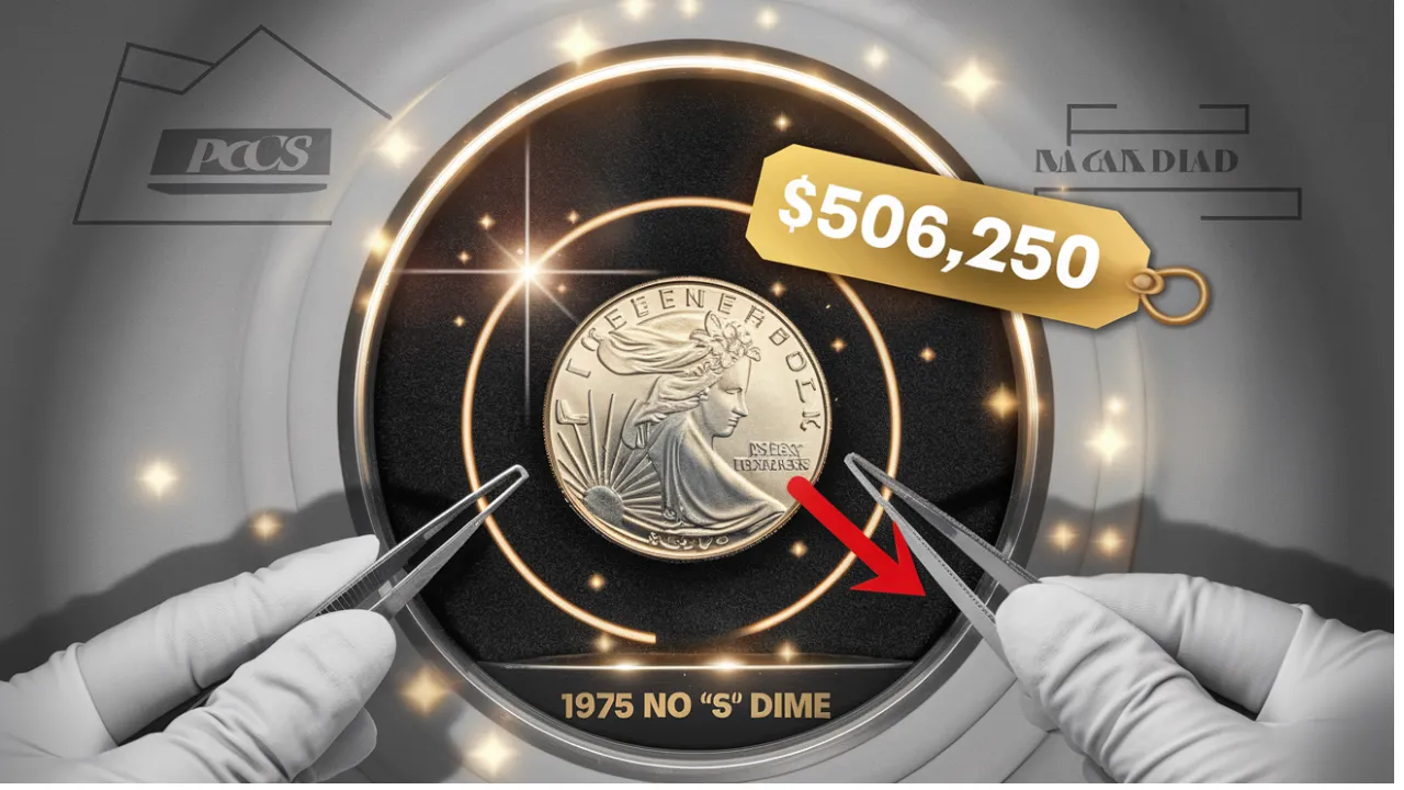 The Rare 1975 No S Proof Dime