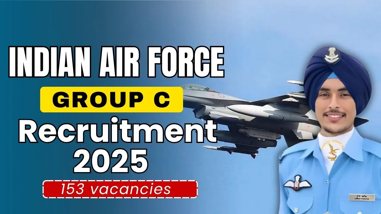 Indian Air Force Group C Civilian Recruitment 2025